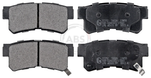 Колодки тормозные A.B.S. 37252
