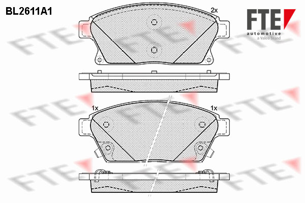Запчасть FTE BL2611A1