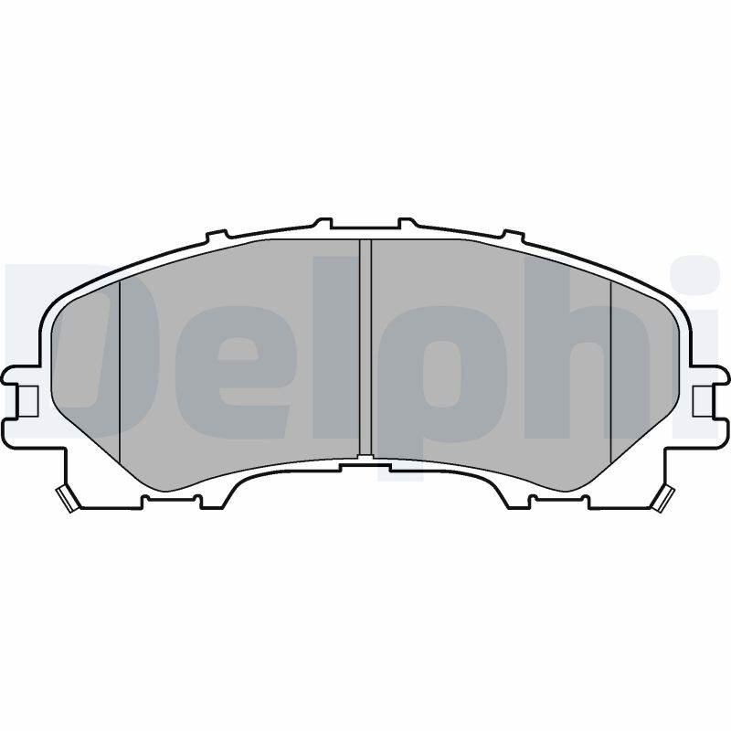 Колодки тормозные DELPHI LP3183