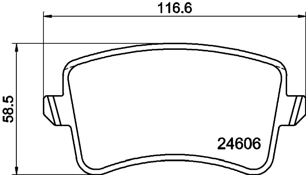 Запчасть TEXTAR 2460607