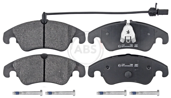 Колодки тормозные дисковые A.B.S. 37587