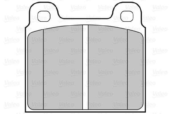 Колодки тормозные VALEO 301106