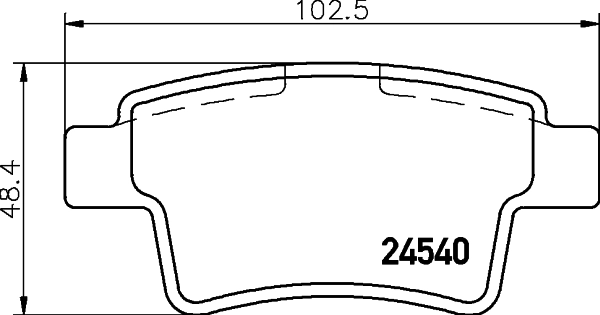 Колодки тормозные дисковые HELLA/BEHR/PAGID 8DB355013361