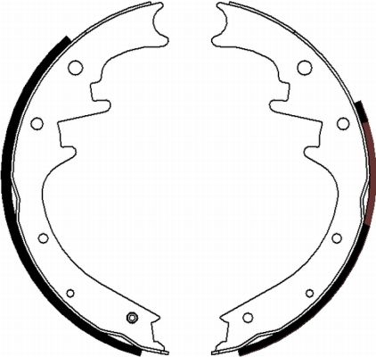 Комплект тормозных колодок HELLA/BEHR/PAGID 8DB355000311