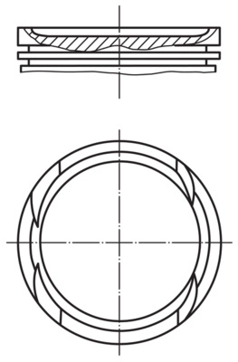 Поршень двс MAHLE/KNECHT 011PI00112000
