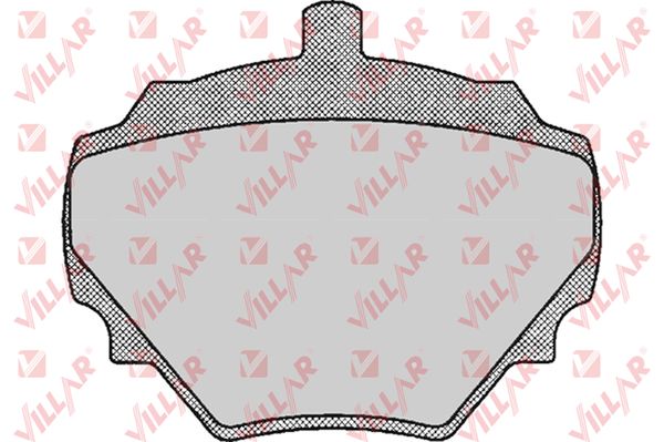 Колодки тормозные дисковые VILLAR 626.0392