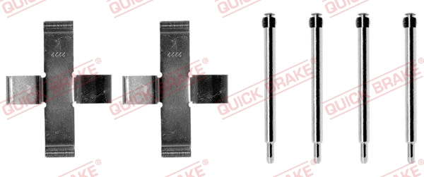 Комплект монтажный тормозных колодок QUICK BRAKE 109-0925