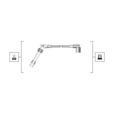 Комплект проводов зажигания MAGNETI MARELLI 941319170035