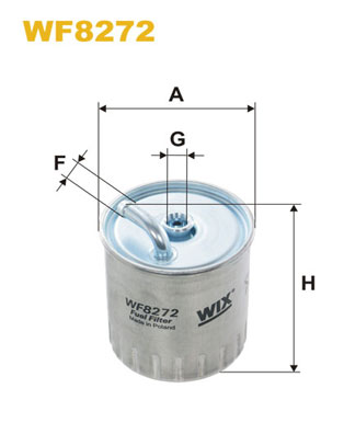Фильтр топливный WIX WF8272