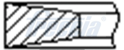 Кольца двс поршневые (к-т на 1 поршень) FRECCIA FR10375300