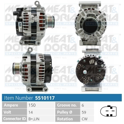 Генератор MEAT & DORIA 5510117