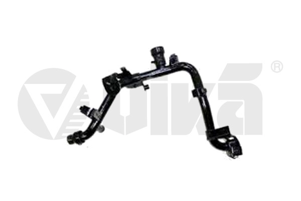 Патрубок системы охлаждения skoda sup02-08/vw pa97-05/pasy97-99/audi a499-08/a4q99-08/a698-05/a6q02- VIKA 11211404001