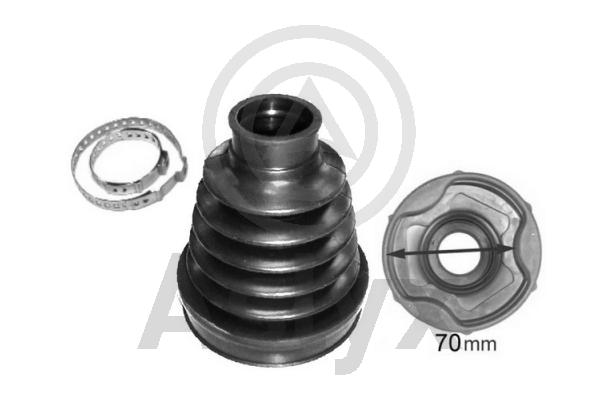 Пыльник шрус к-т ren kangoo ii/laguna iii/megane iii d27-70mm ASLYX AS200489