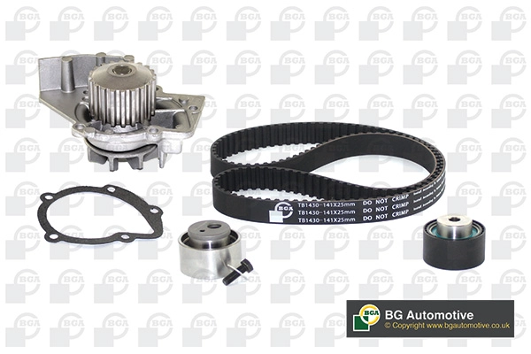 Комплект ремня грм (с помпой) BGA TB1430CPK
