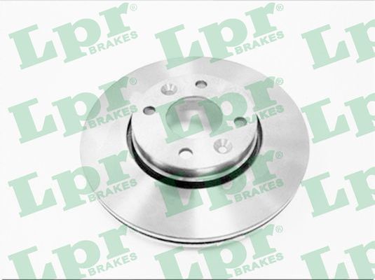 Диск тормозной передн. окраш. renault logan 04-sandero 08- megane ii clio iii nissan micra 0 LPR N2003VR