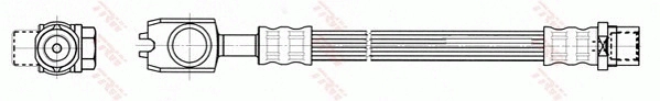 Тормозной шланг TRW PHD557