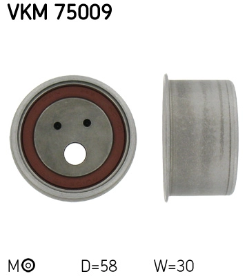 Натяжной ролик ремень грм SKF VKM 75009