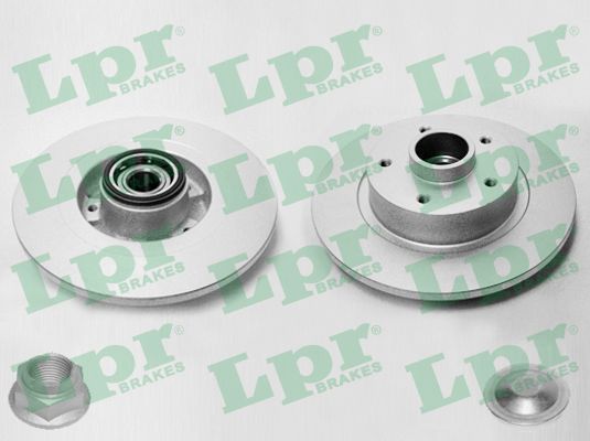 Тормозной диск lpr hub brake disc line - full coated LPR R1049PRCA