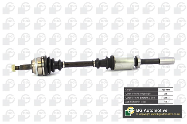 Приводной вал BGA DS7303RA