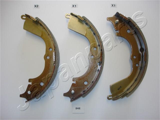 Комплект тормозных колодок JAPANPARTS GF-242AF