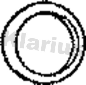 Уплотнительное кольцо труба выхлопного газа KLARIUS 410233