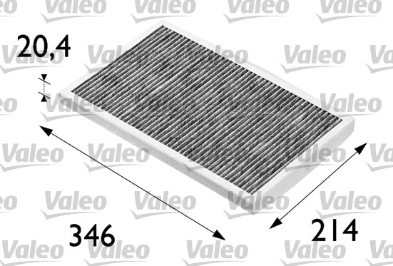 Фильтр воздух во внутренном пространстве valeo protect VALEO 698684