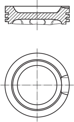 Поршень MAHLE/KNECHT 033 14 00