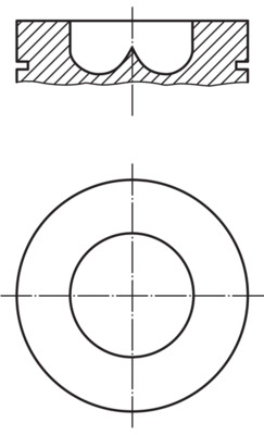 Поршень MAHLE/KNECHT 008 05 00