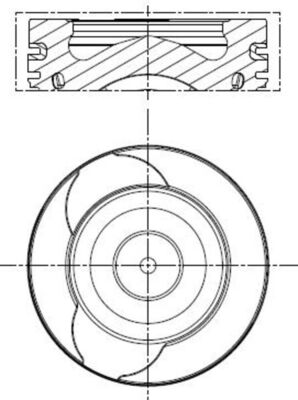 Поршень MAHLE/KNECHT 021 PI 00128 000