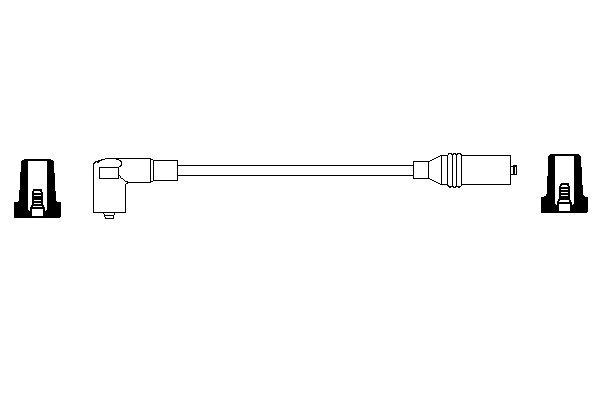 Провод зажигания BOSCH 0 356 904 062