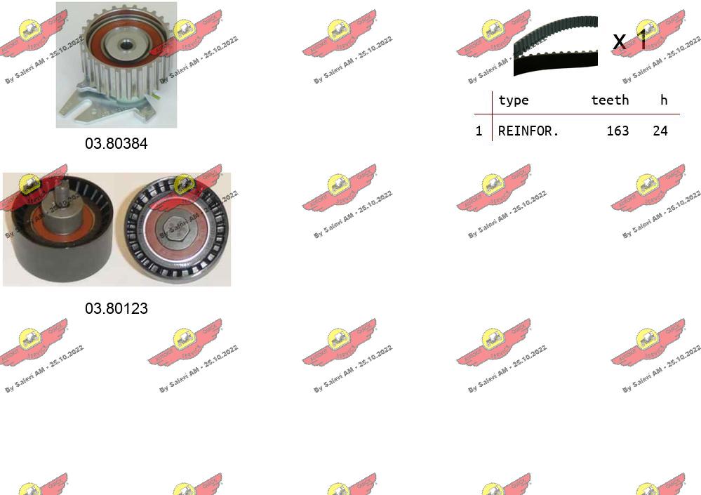 Комплект ремня грм AUTOKIT 04.5096