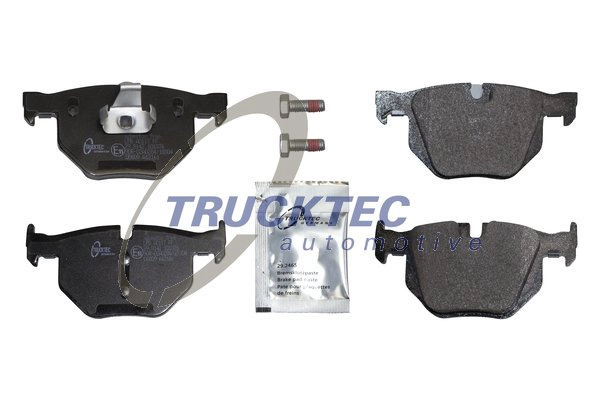 Комплект тормозных колодок дисковый тормоз TRUCKTEC AUTOMOTIVE 08.34.193