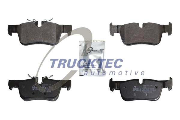 Комплект тормозных колодок дисковый тормоз TRUCKTEC AUTOMOTIVE 08.35.265