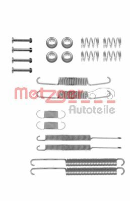 Комплектующие тормозная колодка METZGER 105-0598