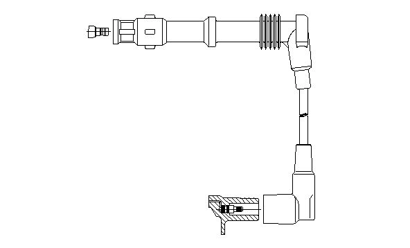 Провод зажигания BREMI 106/80