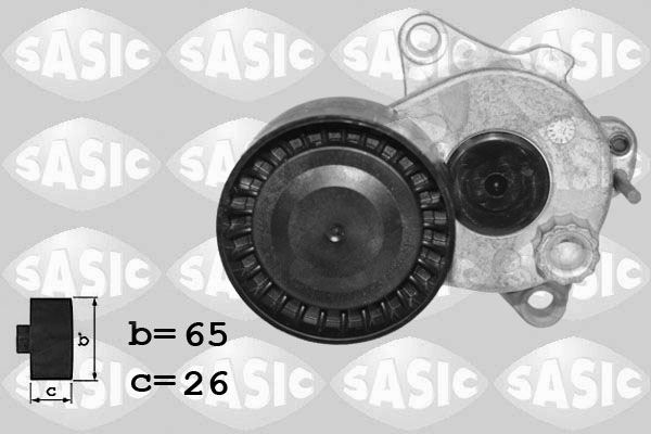 Натяжитель ремня клиновой зубча SASIC 1626188