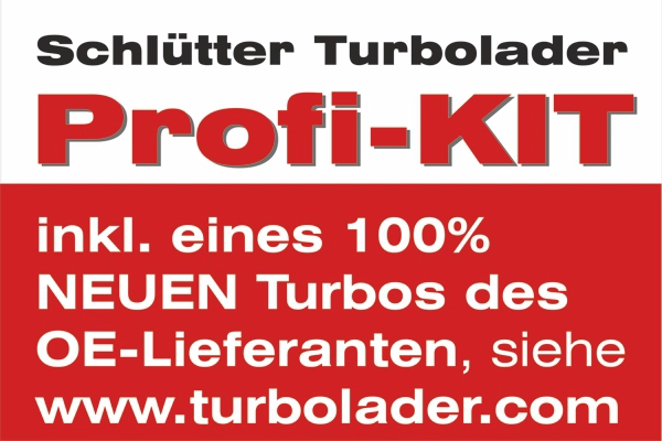 Компрессор наддув profi kit - with org. new garrett turbo SCHLÜTTER TURBOLADER 166-02417