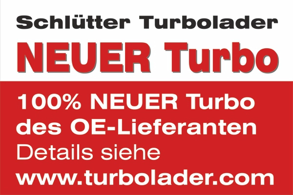 Компрессор наддув original new borgwarner turbocharger SCHLÜTTER TURBOLADER 172-01714