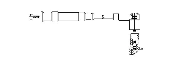 Провод зажигания BREMI 174/55