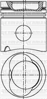 Поршень YENMAK 31-03748-000
