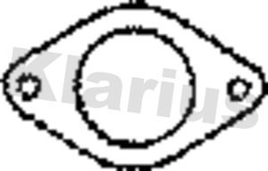 Прокладка труба выхлопного газа KLARIUS 410293