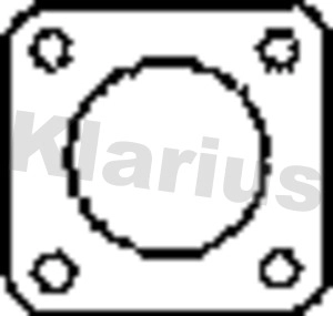 Прокладка труба выхлопного газа KLARIUS 410305
