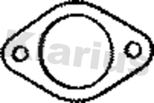 Прокладка труба выхлопного газа KLARIUS 410663