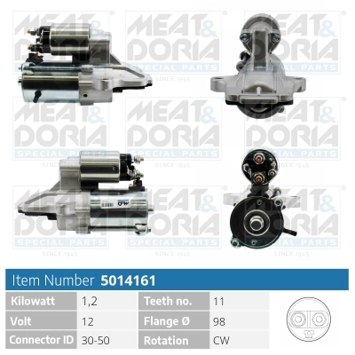 Стартер MEAT & DORIA 5014161