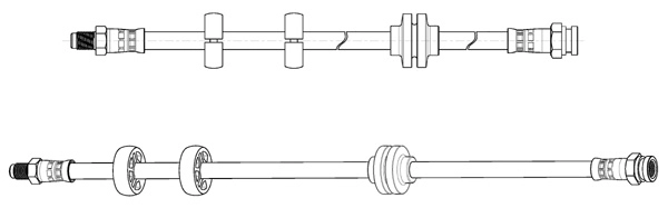 Тормозной шланг CEF 514579