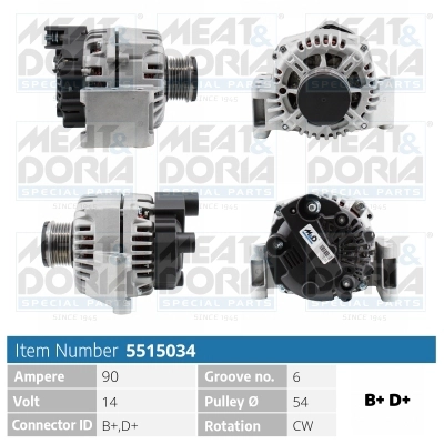 Генератор MEAT & DORIA 5515034