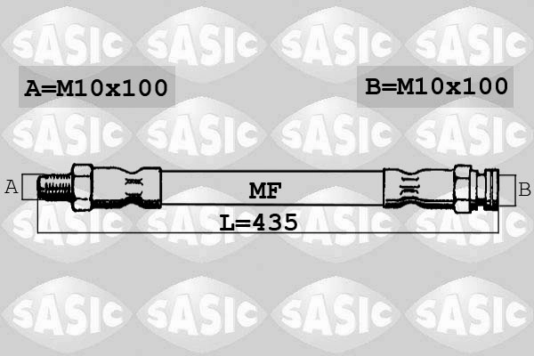 Тормозной шланг SASIC 6606002