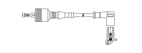 Провод зажигания BREMI 679/56