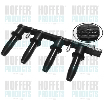 Катушка зажигания HOFFER 8010480