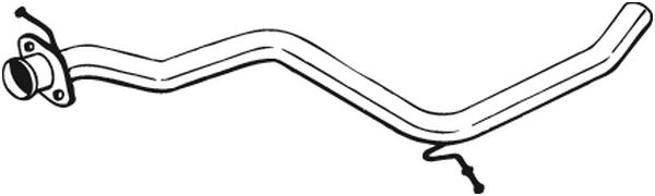 Труба выхлопного газа BOSAL 851-147